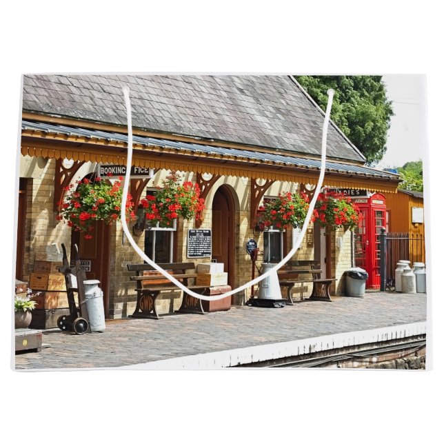 GRAND SAC CADEAU ANCIENNE GARE (Devant)