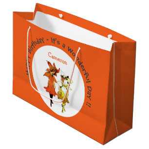 Grand Sac Cadeau Approvisionnement en Tigre-Lily de Trillium