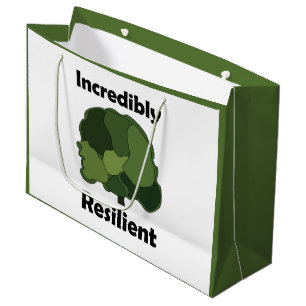 Grand Sac Cadeau Arbre sycomore incroyablement résilient inspirant