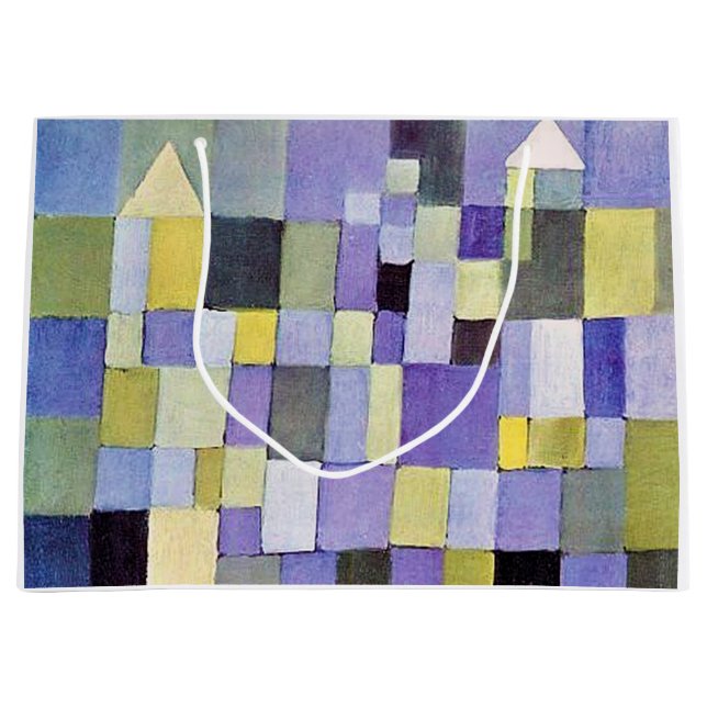 Grand Sac Cadeau Architecture, Paul Klee (Devant)