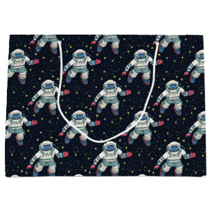 Grand Sac Cadeau Astronaute de l'espace
