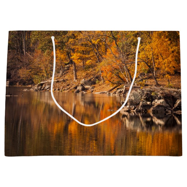 Grand Sac Cadeau Autumn Forest (Devant)