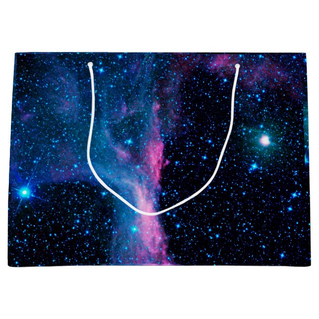 Grand Sac Cadeau Ballerine cosmique dans l'espace NASA (Devant)