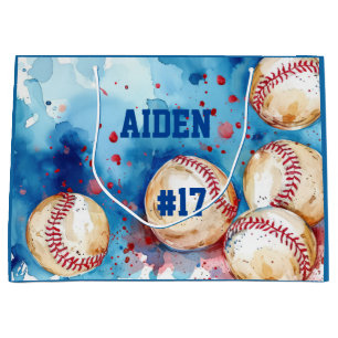 Grand Sac Cadeau Baseball