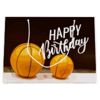 Basketball Joyeux anniversaire sur noir