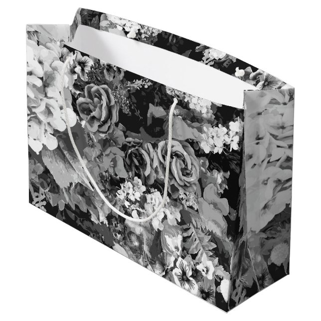 Grand Sac Cadeau Beau détail 2 (Dos Angle)