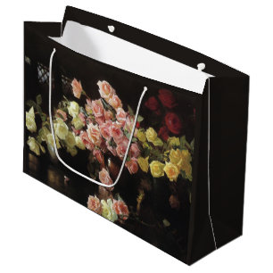 Grand Sac Cadeau Beaux Roses (par Joseph DeCamp)