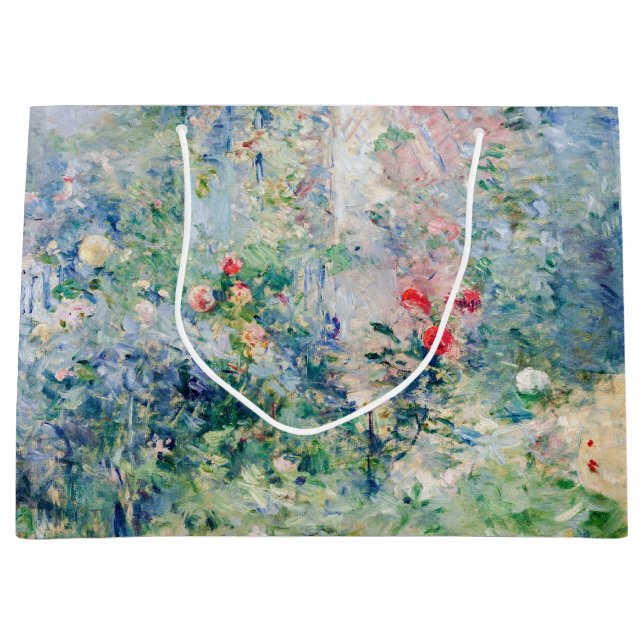 Grand Sac Cadeau Berthe Morisot - Le jardin à Bougival (Devant)