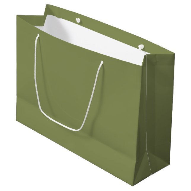 Grand Sac Cadeau Best selling Natural Olive  (Devant Angle)
