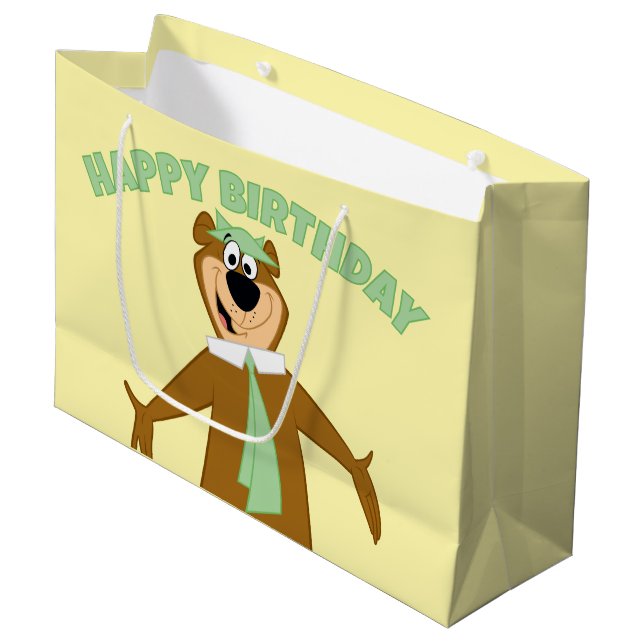 Grand Sac Cadeau Bienvenue à Yogi Bear (Devant Angle)