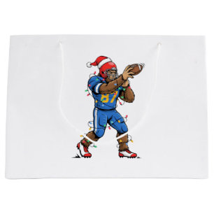 Grand Sac Cadeau Bigfoot Sasquatch Football Noël 2026 Vacances