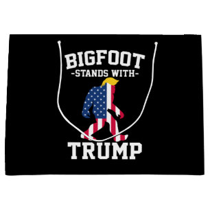 Grand Sac Cadeau Bigfoot Se Déplace Avec Les Élections Trump De 202