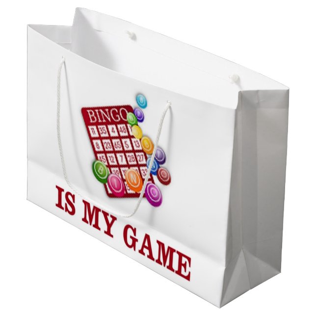 GRAND SAC CADEAU BINGO EST MON JEU (Devant Angle)