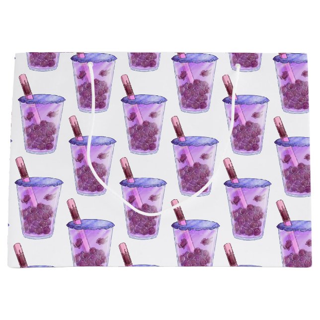 Grand Sac Cadeau Boba Cats (Devant)
