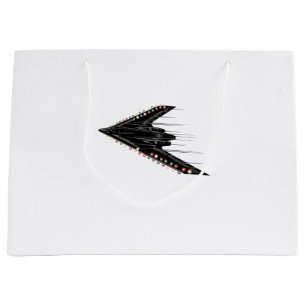 Grand Sac Cadeau Bombardier furtif B-2 Spirit Jet Plane 4 juillet