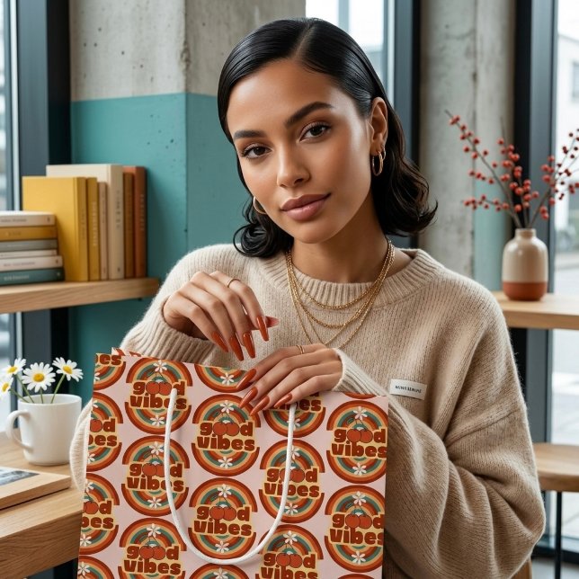 Grand Sac Cadeau Bonne Vibration (Créateur téléchargé)