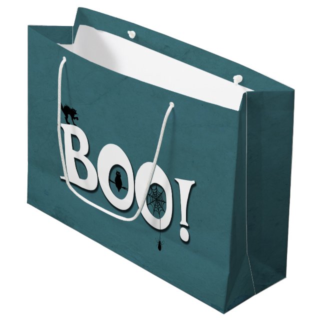 Grand Sac Cadeau Boo ! (Devant Angle)