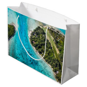 Grand Sac Cadeau Bora Bora - Chemin Vers L'Océan