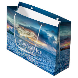 Grand Sac Cadeau Bora Bora Ocean View Photographie