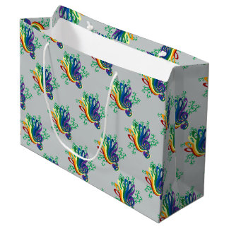 Grand Sac Cadeau Bouquet de clef de musique