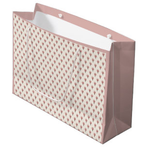 Grand Sac Cadeau Bouquet de Sakura à l'aquarelle Fleur de Cerisier