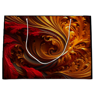 Grand Sac Cadeau Bourgogne C'est un enveloppement