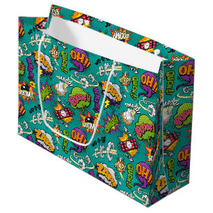 Grand Sac Cadeau Bulles de bande dessinée