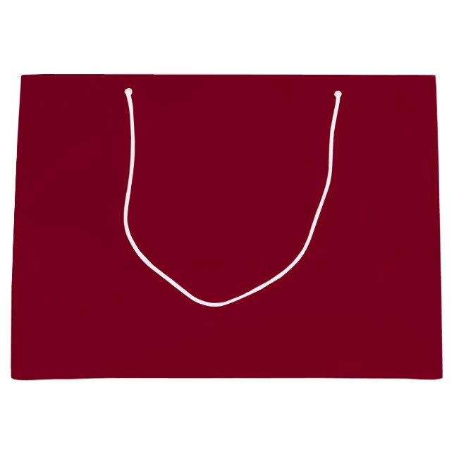 Grand Sac Cadeau Burgundy (Devant)