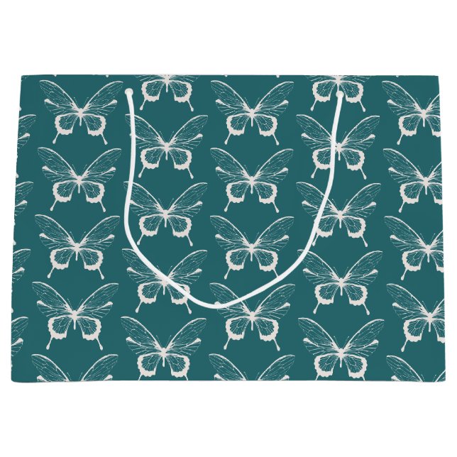 Grand Sac Cadeau Butterfly Large Gift Bag (Devant)