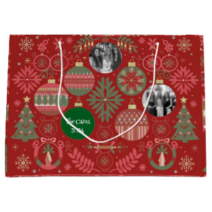 Grand Sac Cadeau Cadeau ornemental