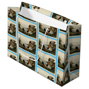 Grand Sac Cadeau Canvas Duck d'Audubon's Birds of America