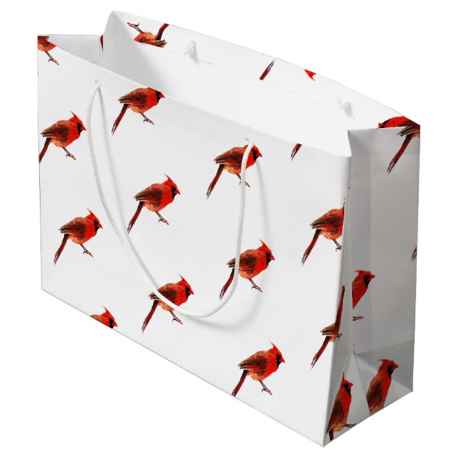 Grand Sac Cadeau Cardinal(s) (Dos Angle)