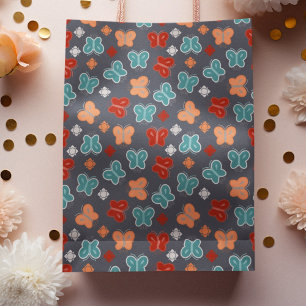 Grand Sac Cadeau Cartoon à papillon multicolore