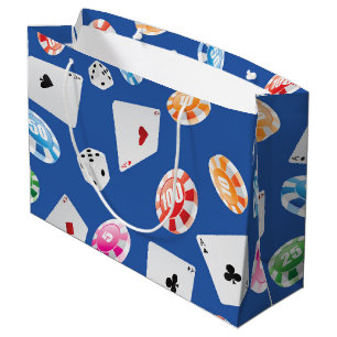 Grand Sac Cadeau Casino, Jeux accessoires motif 6