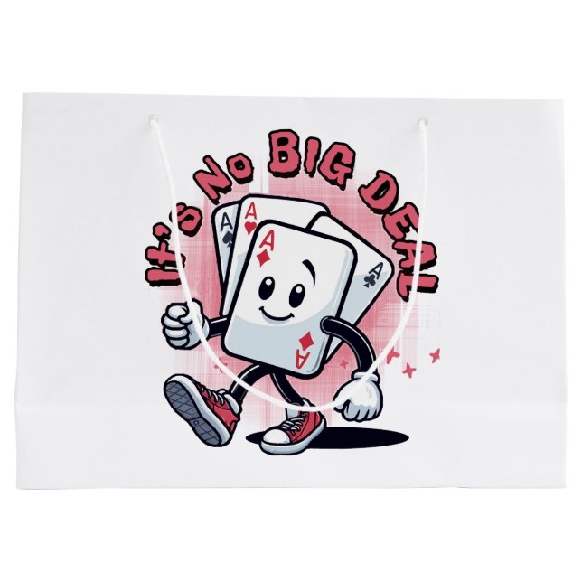 Grand Sac Cadeau Ce n'est pas grave (Dos)