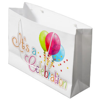 Grand Sac Cadeau C'est une célébration