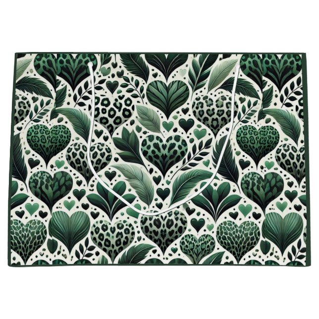 Grand Sac Cadeau Chanceux en amour (Devant)
