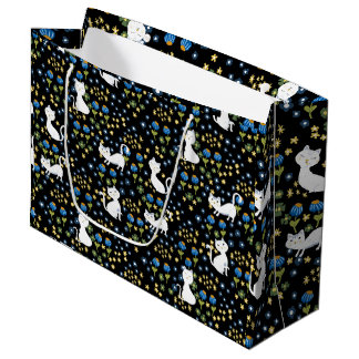 Grand Sac Cadeau Chats mignons
