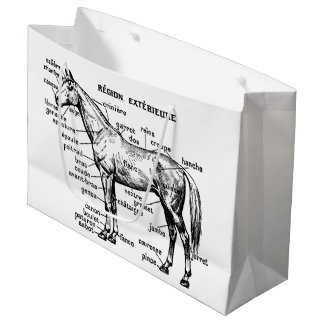 Grand Sac Cadeau Cheval