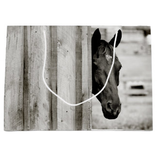 Grand Sac Cadeau Cheval Lover