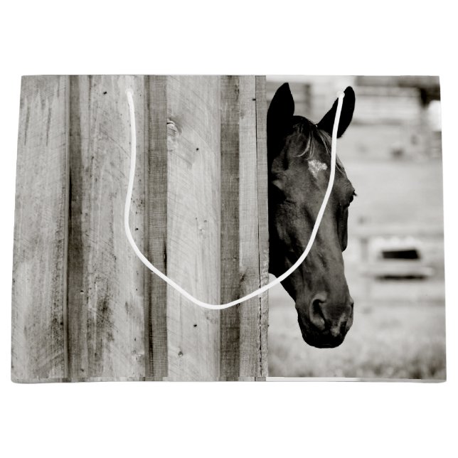 Grand Sac Cadeau Cheval Lover (Devant)