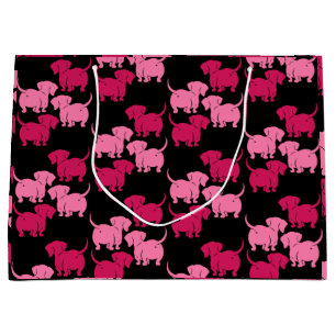 Grand Sac Cadeau Chien Dachshund