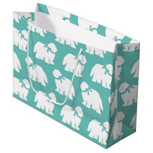 Grand Sac Cadeau Chien de mouton Chien de mouton vieux anglais Chie