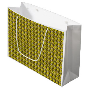Grand Sac Cadeau Citrine Gemstone Jaune