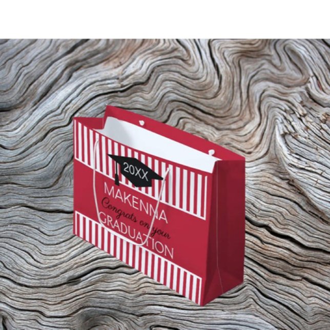 Grand Sac Cadeau Classique ! Sacoche cadeau de diplôme personnalisé (Créateur téléchargé)