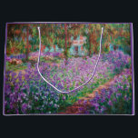 Grand Sac Cadeau Claude Monet - Le jardin de l'artiste à Giverny<br><div class="desc">Jardin de l'artiste à Giverny / Le Jardin de l'artiste a Giverny - Claude Monet,  1900</div>