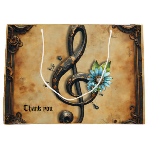 Grand Sac Cadeau Clef mécanique