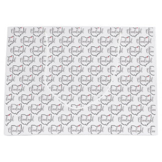 Grand Sac Cadeau Cleveland Ohio Love