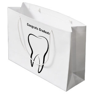 Grand Sac Cadeau Clinique dentaire dentaire Dentistry Graduation Mé