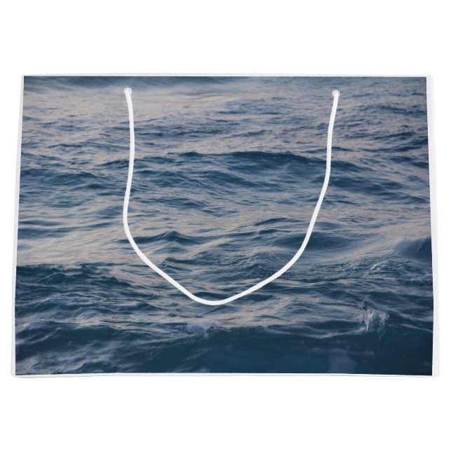 Grand Sac Cadeau Closeuse d'eau de mer (Devant)